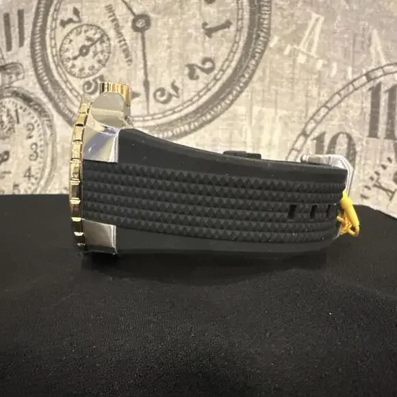 Men’s Invicta Aviator Skyshock  🔥 Chronograph 50mm Black Silicone Band 33029 - Picture 5 of 7